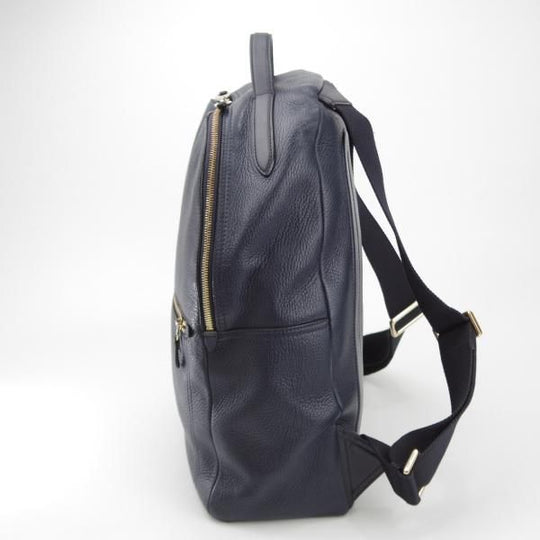 ★(英)スマイソン/SMYTHSON【★レザー/バックパック/紺】リュック/メンズ&レディース/バッグ/デイパック/鞄★N5859