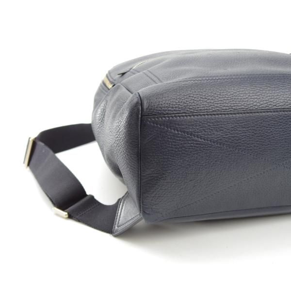 ★(英)スマイソン/SMYTHSON【★レザー/バックパック/紺】リュック/メンズ&レディース/バッグ/デイパック/鞄★N5859