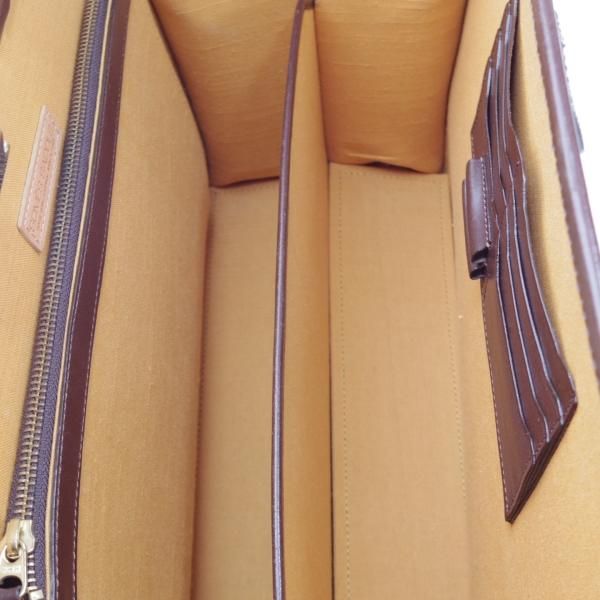 ★SOMES SADDLE ソメスサドル ダレスバッグ ドクターバッグ ブラウン SOMES SADDLE ソメスサドル ダレスバッグ スリム レザー