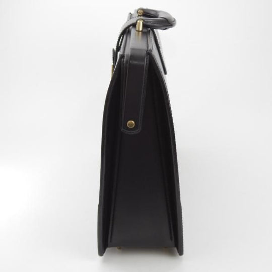 極上★大峽製鞄【現行定価20万円程度★ダレスバッグ/レザー】メンズ/ビジネス/バッグ/ブリーフケース/黒/革/鞄/オオバセイホウ★N5863