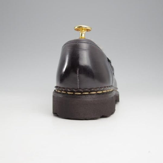 極美品★パラブーツ SIZE 8.5【貴重★フォック仕様(アザラシの毛皮)/ランス/REIMS】ビームス別注/コインローファー/NUIT/Paraboot★j379