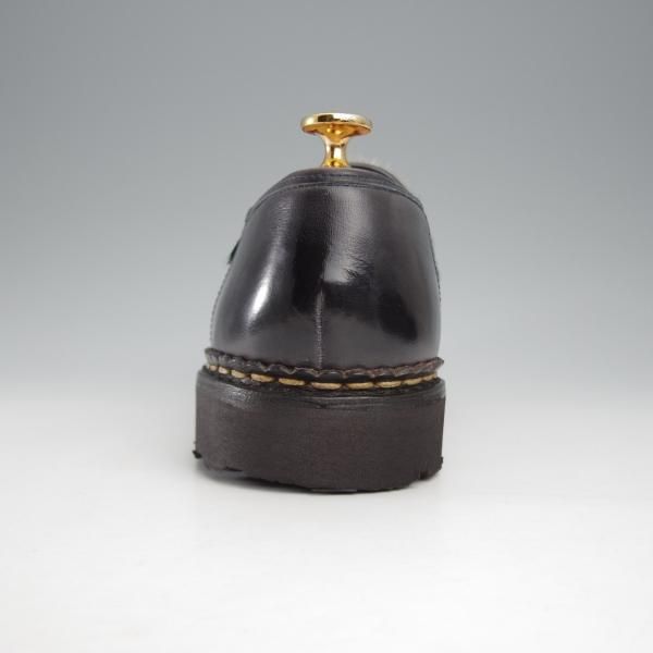 極美品★パラブーツ SIZE 8.5【貴重★フォック仕様(アザラシの毛皮)/ランス/REIMS】ビームス別注/コインローファー/NUIT/Paraboot★j379