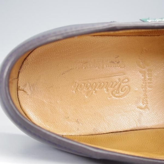 極美品★パラブーツ SIZE 8.5【貴重★フォック仕様(アザラシの毛皮)/ランス/REIMS】ビームス別注/コインローファー/NUIT/Paraboot★j379