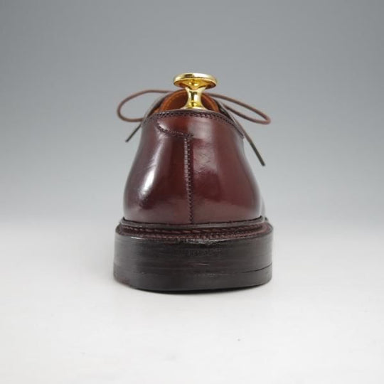 極上★オールデン 6.5D【定価￥171,600-★コードバン仕様/990】バリーラスト/プレーントゥ/#8/赤茶/メンズ/Alden★j384