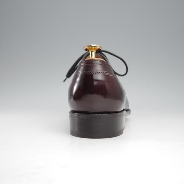 未使用★ジョンロブ 6E【定価￥319,000-★プレステージライン/ALFORD】7000ラスト/ミュージアムカーフ/PLUM/赤茶/メンズ/JOHN LOBB★j385