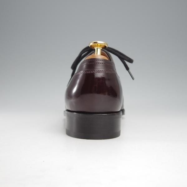 未使用★ジョンロブ 6E【定価￥319,000-★プレステージライン/ALFORD】7000ラスト/ミュージアムカーフ/PLUM/赤茶/メンズ/JOHN LOBB★j385