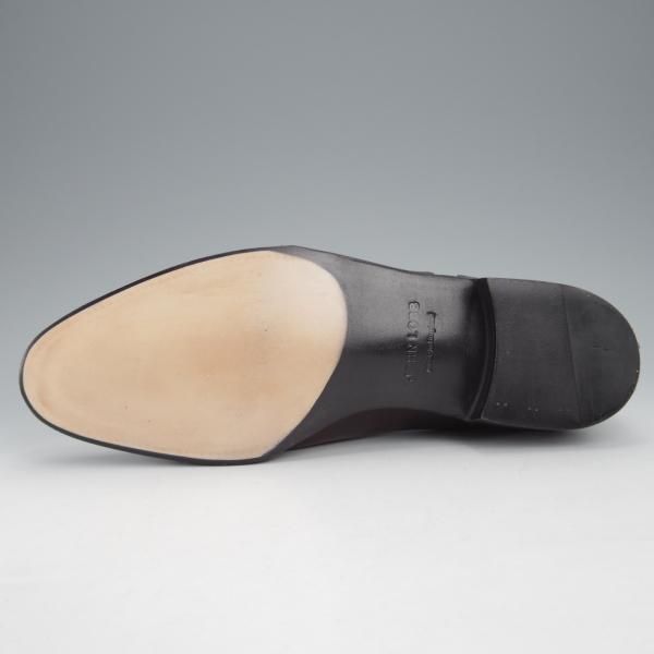 未使用★ジョンロブ 6E【定価￥319,000-★プレステージライン/ALFORD】7000ラスト/ミュージアムカーフ/PLUM/赤茶/メンズ/JOHN LOBB★j385