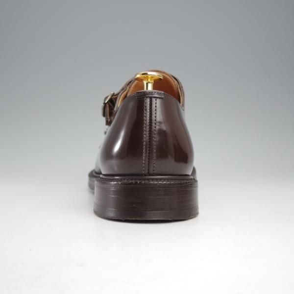 美品★チャーチ 75F/UK7.5【貴重★SHANNON同仕様のダブルモンク/LAMBOURN】103ラスト/ポリッシュドバインダーカーフ/濃茶/Church's★j386