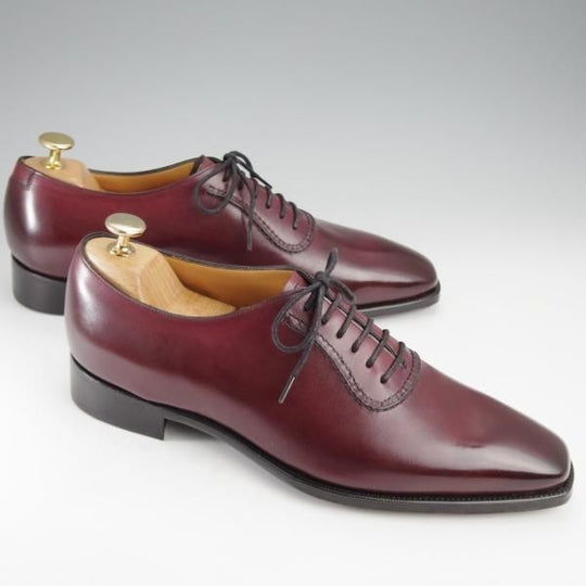 未使用★(英)ガジアーノ&ガーリング 7.5E【定価￥242,000-★オックスフォードシューズ/WESTBURY】TG73ラスト/赤茶/GAZIANO&GIRLING★j387