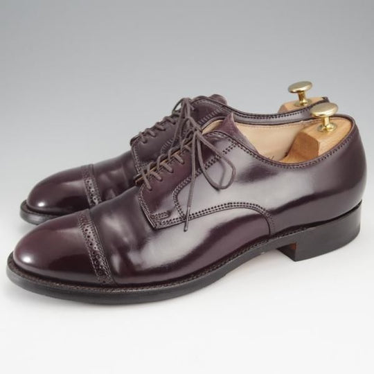 ★オールデン 8D【定価￥169,400-★コードバン仕様/モディファイドラスト/56201】パンチドキャップトゥ/#8/赤茶/Alden★j388