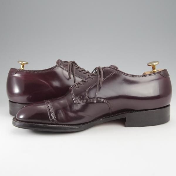 ★オールデン 8D【定価￥169,400-★コードバン仕様/モディファイドラスト/56201】パンチドキャップトゥ/#8/赤茶/Alden★j388