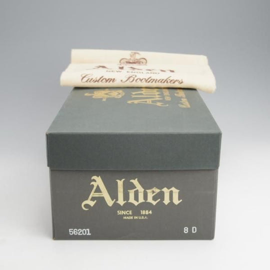 ★オールデン 8D【定価￥169,400-★コードバン仕様/モディファイドラスト/56201】パンチドキャップトゥ/#8/赤茶/Alden★j388