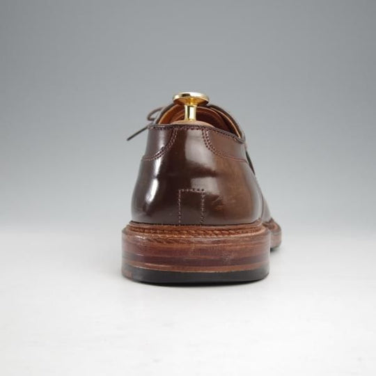 美品★オールデン 7.5E【貴重★シガー色/コードバン/24032Y/モックトゥOX】バリーラスト/Uモック/茶/メンズ/Alden★j389