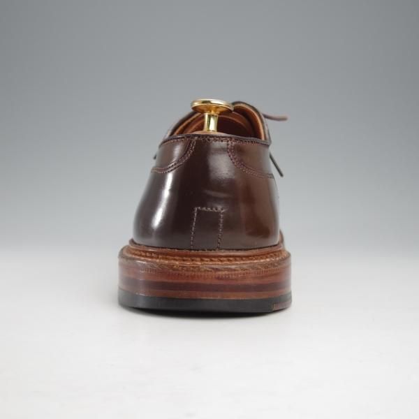 美品★オールデン 7.5E【貴重★シガー色/コードバン/24032Y/モックトゥOX】バリーラスト/Uモック/茶/メンズ/Alden★j389