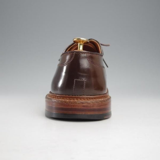 美品★オールデン 7.5E【貴重★シガー色/コードバン/24032Y/モックトゥOX】バリーラスト/Uモック/茶/メンズ/Alden★j389