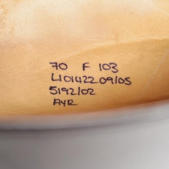 美品★チャーチ 70F/UK7【貴重★SHANNONと同じ103ラスト/AYR】チャッカブーツ/カーフ/黒/メンズ/Church's★j390