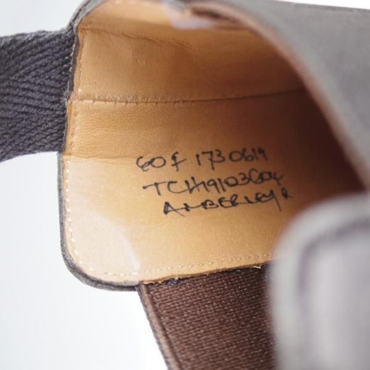 極美品★チャーチ 60F/UK6【定価￥181,500-★AMBERLEY R/173ラスト】サイドゴアブーツ/5都市ロゴ/カーフ/黒/メンズ/Church's★j393