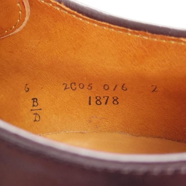 極美品★オールデン 6D【定価￥170,500-★コードバン仕様/モディファイドラスト】1878/モンクストラップ/#8/バーガンディー/ALDEN★j398