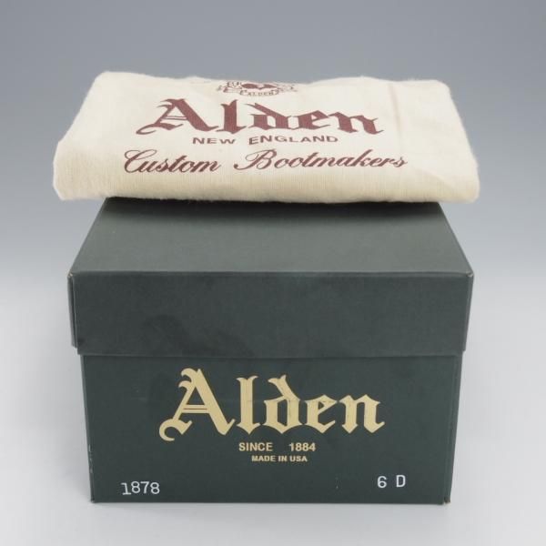 極美品★オールデン 6D【定価￥170,500-★コードバン仕様/モディファイドラスト】1878/モンクストラップ/#8/バーガンディー/ALDEN★j398