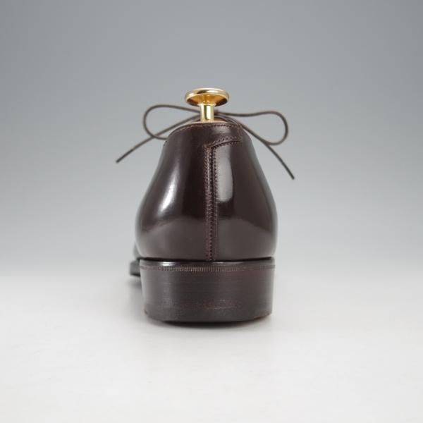 美品★(英)ガジアーノ&ガーリング 7.5E【貴重★6アイレット仕様の特別オーダー/CAMBRIDGE】MH71ラスト/パンチドキャップトゥ/濃茶★j399