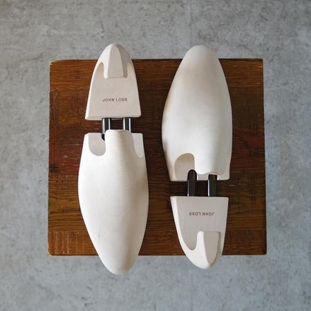 美品★ジョンロブ 6E【定価￥24,200-★純正シューツリー/STANDARD】木製シューキーパー/メンズ/JOHN LOBB★j404
