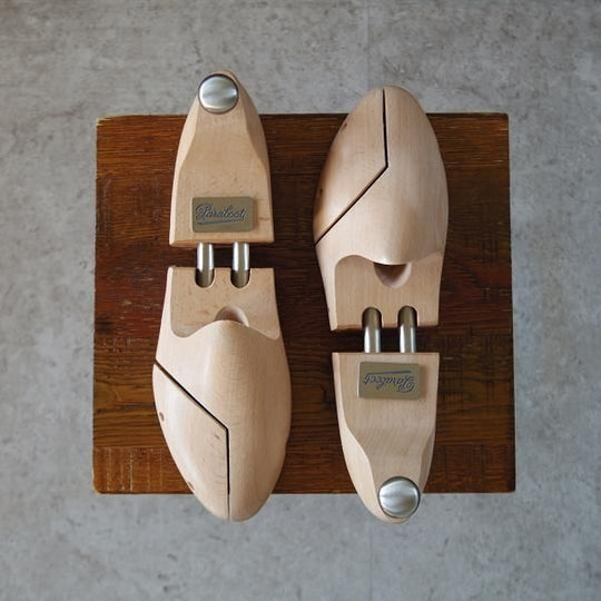 極上★パラブーツ SIZE 7【定価￥15,400-★純正シューツリー】木製シューキーパー/メンズ/Paraboot★j405