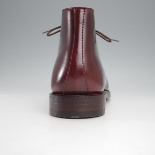 未使用★クロケット&ジョーンズ 7E【定価￥165,000-★コードバン仕様/CHERTSEY 3】224ラスト/チャッカブーツ/赤茶/Crockett&Jones★j406