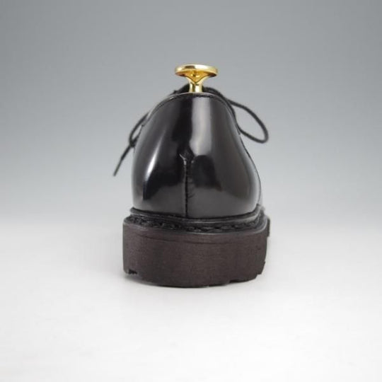 極美品★パラブーツ SIZE 40【現行定価￥79,200-★GLOSS仕様のミカエル/Etudes別注】MICHAEL/チロリアンシューズ/黒/Paraboot★j407