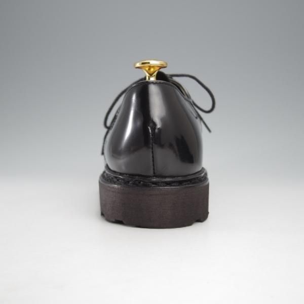 極美品★パラブーツ SIZE 40【現行定価￥79,200-★GLOSS仕様のミカエル/Etudes別注】MICHAEL/チロリアンシューズ/黒/Paraboot★j407