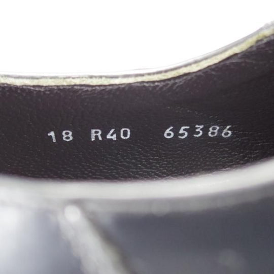 極美品★パラブーツ SIZE 40【現行定価￥79,200-★GLOSS仕様のミカエル/Etudes別注】MICHAEL/チロリアンシューズ/黒/Paraboot★j407