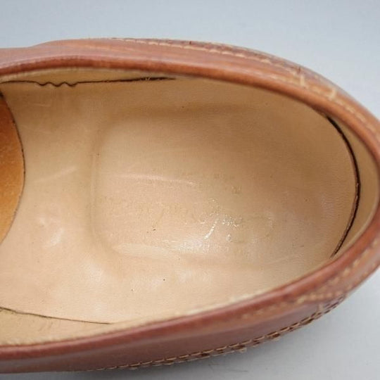 極上★オールデン 7.5E【貴重★(米)MOULDED SHOE別注/モディファイドラスト/54222】クロムエクセルレザー/ナチュラル/茶/Alden★j409