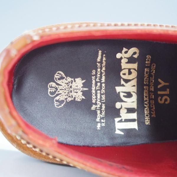 未使用★トリッカーズ(レディース) SIZE 4.5【定価￥121,000-★ANNE/マロンアンティーク】L5679/フルブローグ/茶/Tricker's★j412