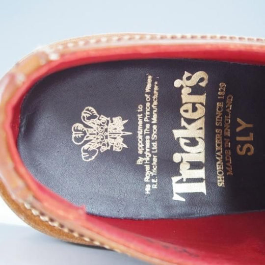 未使用★トリッカーズ(レディース) SIZE 4.5【定価￥121,000-★ANNE/マロンアンティーク】L5679/フルブローグ/茶/Tricker's★j412