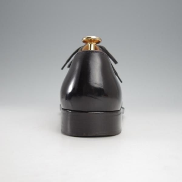 極上★(伊)シルヴァノ・ラッタンジ SIZE 7【貴重★ハンドソーンウェルテッド製法/パンチドキャップトゥ】黒/Silvano Lattanzi★j414