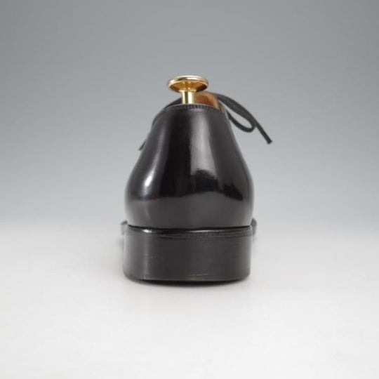 極上★(伊)シルヴァノ・ラッタンジ SIZE 7【貴重★ハンドソーンウェルテッド製法/パンチドキャップトゥ】黒/Silvano Lattanzi★j414