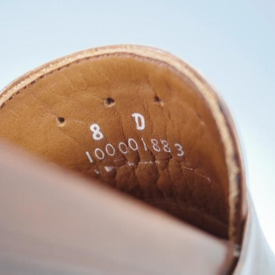 極上★(米)アレンエドモンズ 8D【貴重★ブルックスブラザーズ別注/BROOKS BROTHERS】コインローファー/カーフ/濃茶/ALLEN EDMONDS★j416