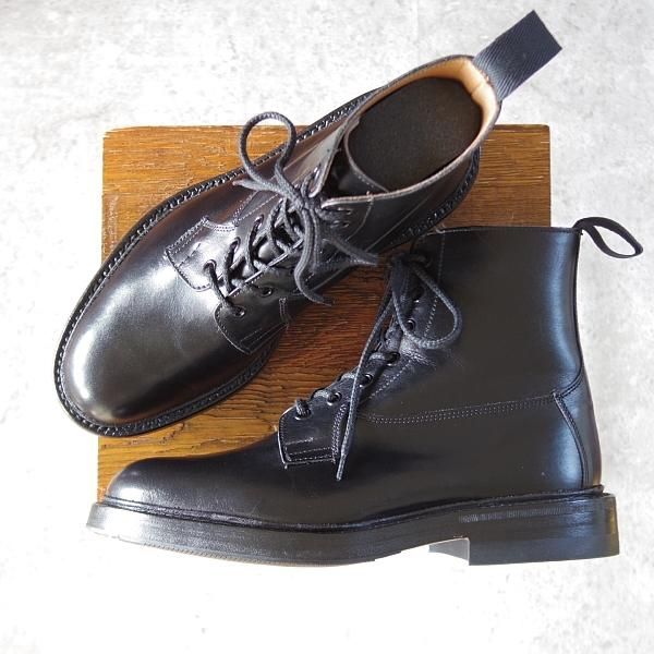 未使用★トリッカーズ SIZE 6.5【定価￥132,000-★BURFORD/スーパーブーツ/SUPER BOOTS】5635/ボックスカーフ/黒/メンズ/Tricker's★j420