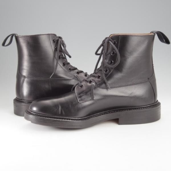 未使用★トリッカーズ SIZE 6.5【定価￥132,000-★BURFORD/スーパーブーツ/SUPER BOOTS】5635/ボックスカーフ/黒/メンズ/Tricker's★j420
