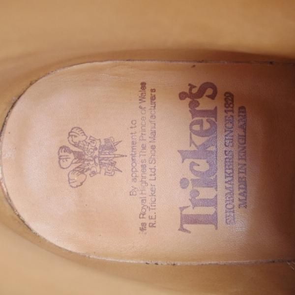 未使用★トリッカーズ SIZE 6.5【定価￥132,000-★BURFORD/スーパーブーツ/SUPER BOOTS】5635/ボックスカーフ/黒/メンズ/Tricker's★j420