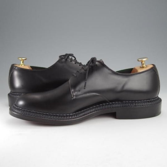 未使用★(英)グレンソン 9.5G【定価￥105,840-★(2016年展開)GRENSON 4/トリプルウェルト/Four】プレーントゥ/黒/THE TRIPLE WELT★j421