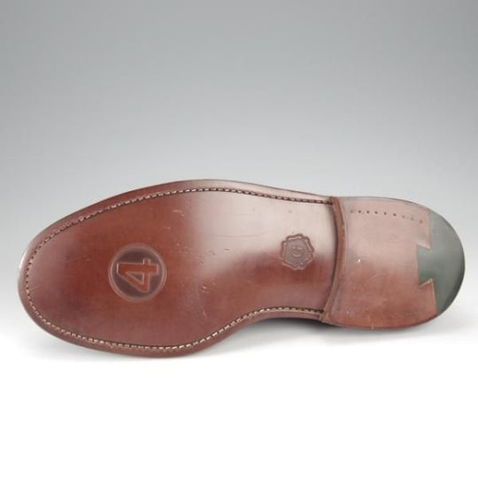 未使用★(英)グレンソン 9.5G【定価￥105,840-★(2016年展開)GRENSON 4/トリプルウェルト/Four】プレーントゥ/黒/THE TRIPLE WELT★j421