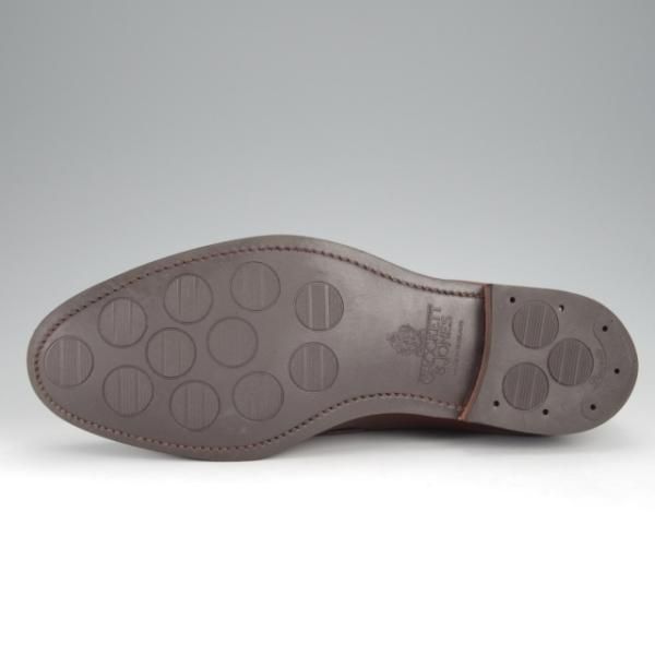 極上★クロケット&ジョーンズ 7.5E【定価￥99,000-★CAVENDISH 3/キャベンディッシュ】タッセルローファー/濃茶/Crockett&Jones★j423