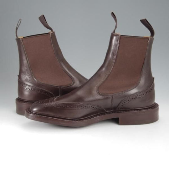 未使用★トリッカーズ SIZE 6.5【現行定価10万円程度★ダイナイトソール仕様/サイドゴアブーツ】M7798/カーフ/濃茶/Tricker's★j426