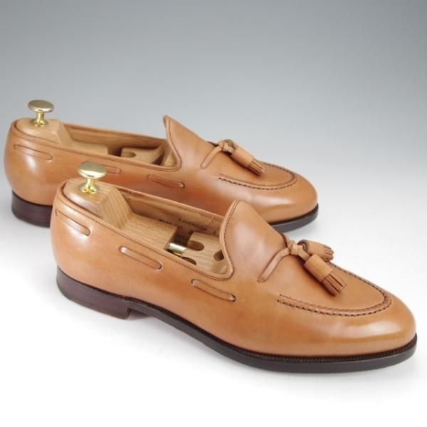 極上★クロケット&ジョーンズ 8E【定価￥99,000-★CAVENDISH 2/キャベンディッシュ】325ラスト/タッセルローファー/Crockett&Jones★j432