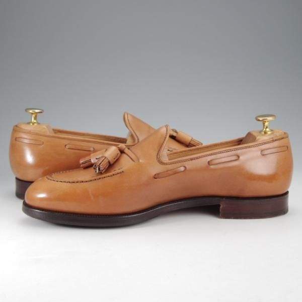 極上★クロケット&ジョーンズ 8E【定価￥99,000-★CAVENDISH 2/キャベンディッシュ】325ラスト/タッセルローファー/Crockett&Jones★j432