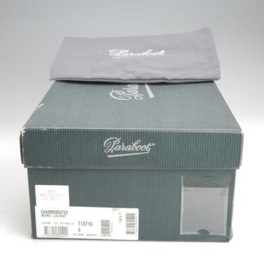 極美品★パラブーツ SIZE 6【定価￥79,200-★シャンボード/CHAMBORD】リスレザー/TEXソール/Uチップ/NUIT/紺/メンズ/Paraboot★j433