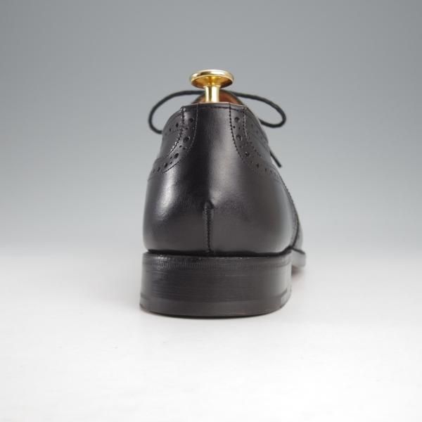 未使用★トリッカーズ SIZE 7.5【現行定価10万円以上★PICCADILLY/ピカデリー】6138/フルブローグ/ボックスカーフ/黒/Tricker's★j436