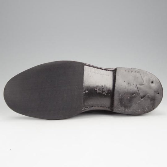 極美品★オールデン 8.5D【定価￥171,600-★コードバン仕様/9901】ユナイテッドアローズ別注/バリーラスト/プレーントゥ/黒/ALDEN★j442