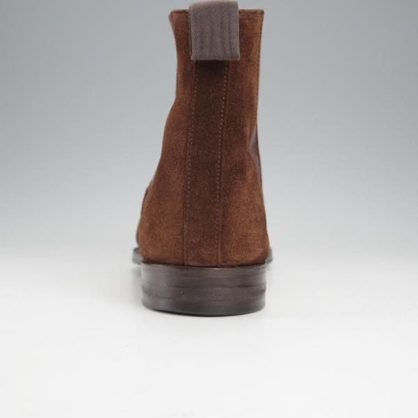 ★クロケット&ジョーンズ 7E【★トレーディングポスト別注/BYFIELD】360ラスト/サイドゴアブーツ/スエード/濃茶/メンズ/Crockett&Jones★j443