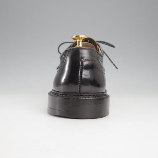 極上★オールデン 8.5D【現行定価18万円程度★コードバン/ユナイテッドアローズB&Y別注/バリーラスト】31851/フルブローグ/黒/ALDEN★j445